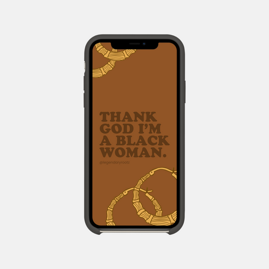 Thank God I'm A Black Woman | Wallpaper Pack