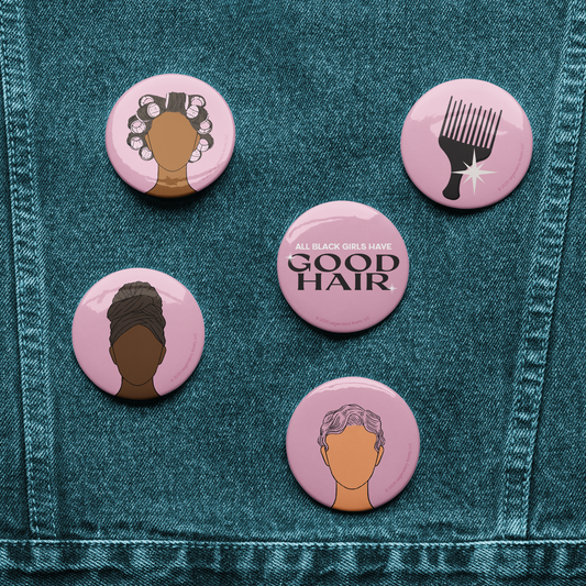 Good Hair | Pin Buttons