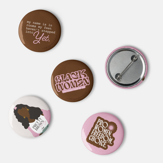Pro Black Woman | Pin Button
