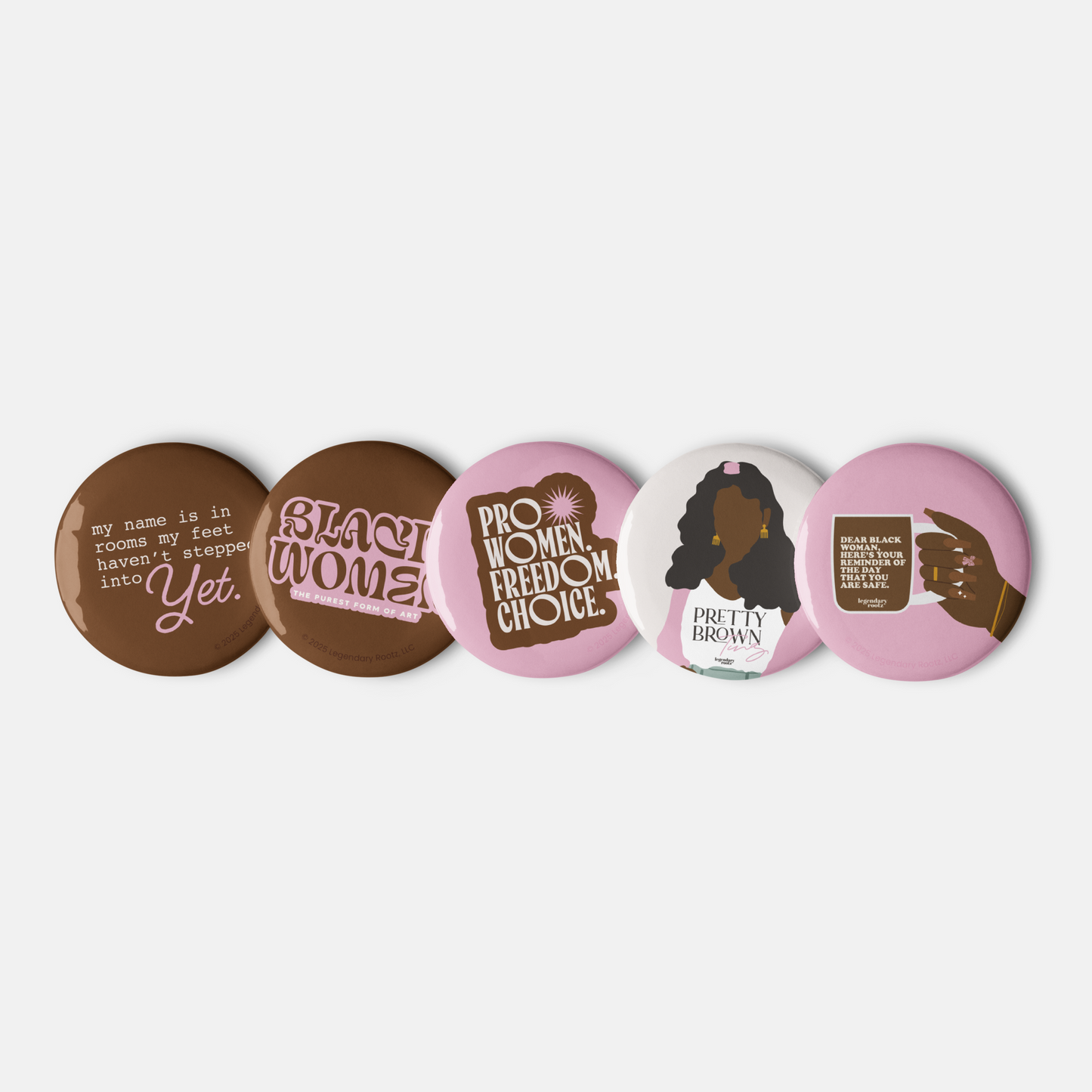 Pro Black Woman | Pin Button