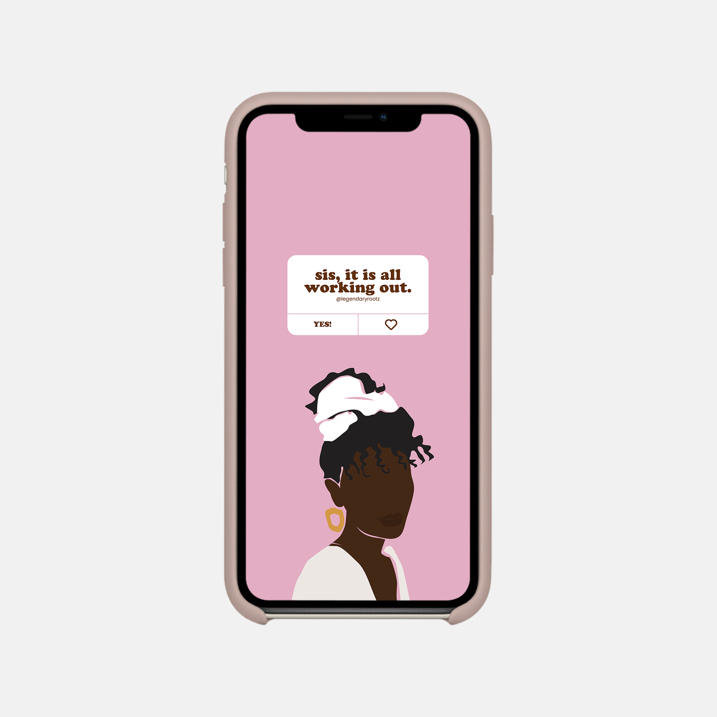 Sis It Is Working Out | Wallpaper Pack