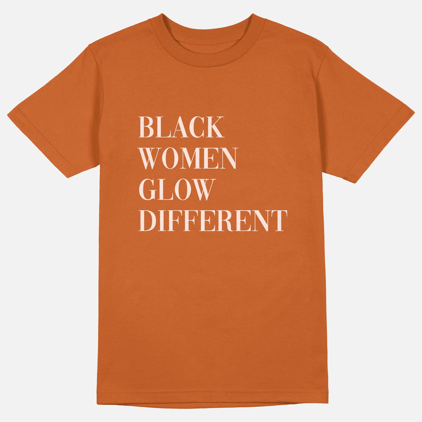 Black Women Glow Different | Tee