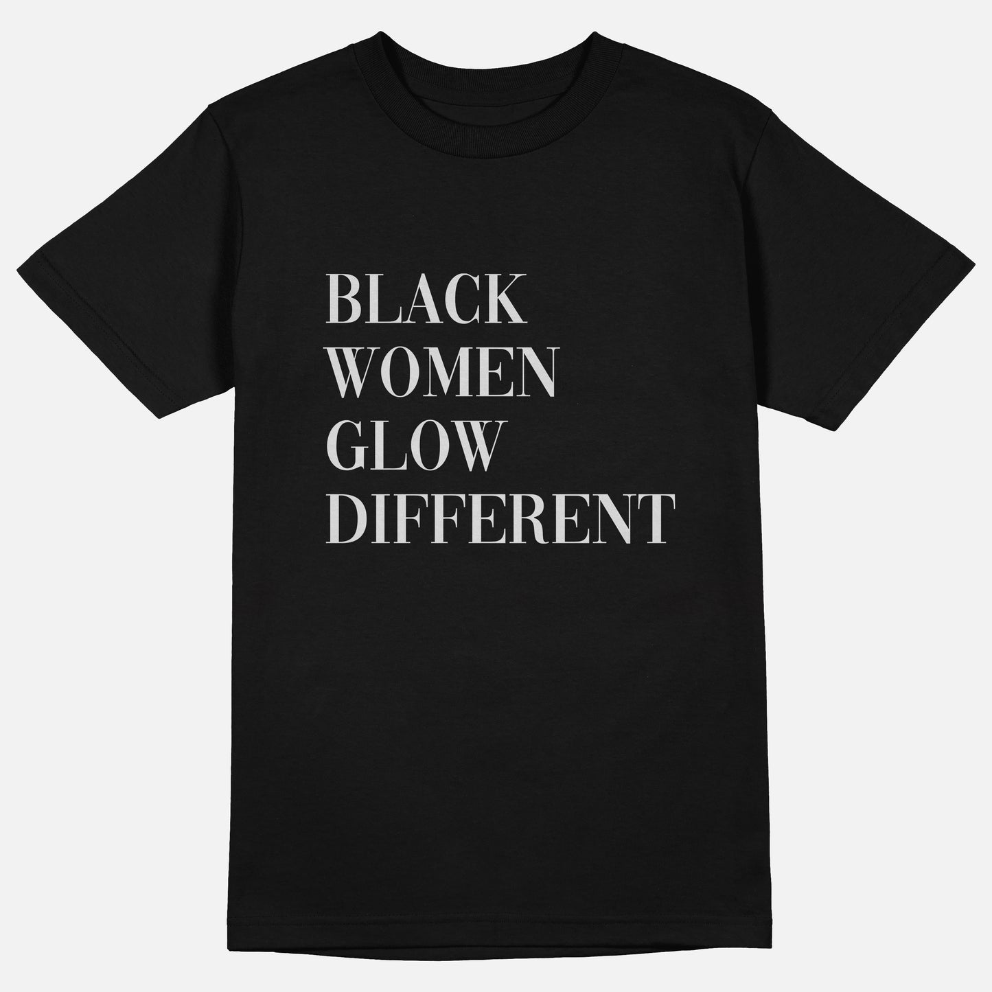 Black Women Glow Different | Tee