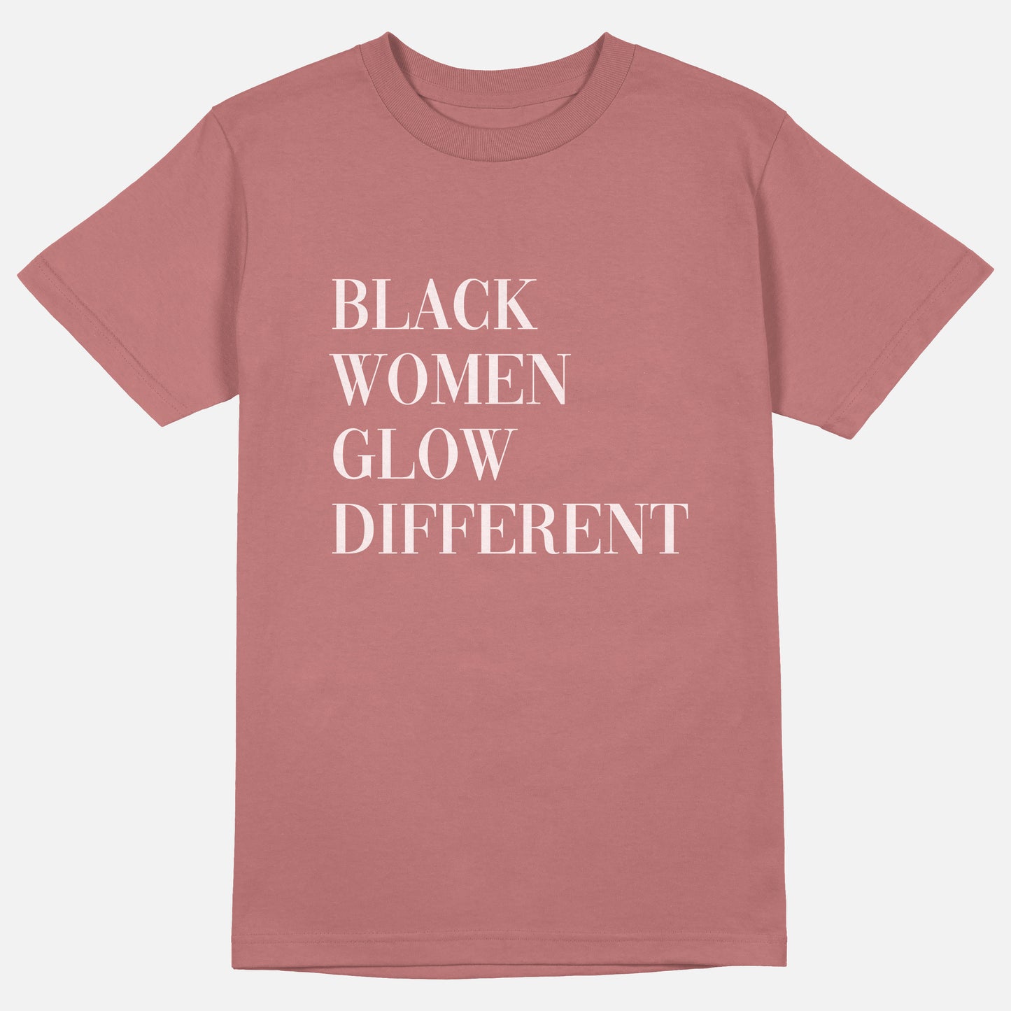 Black Women Glow Different | Tee