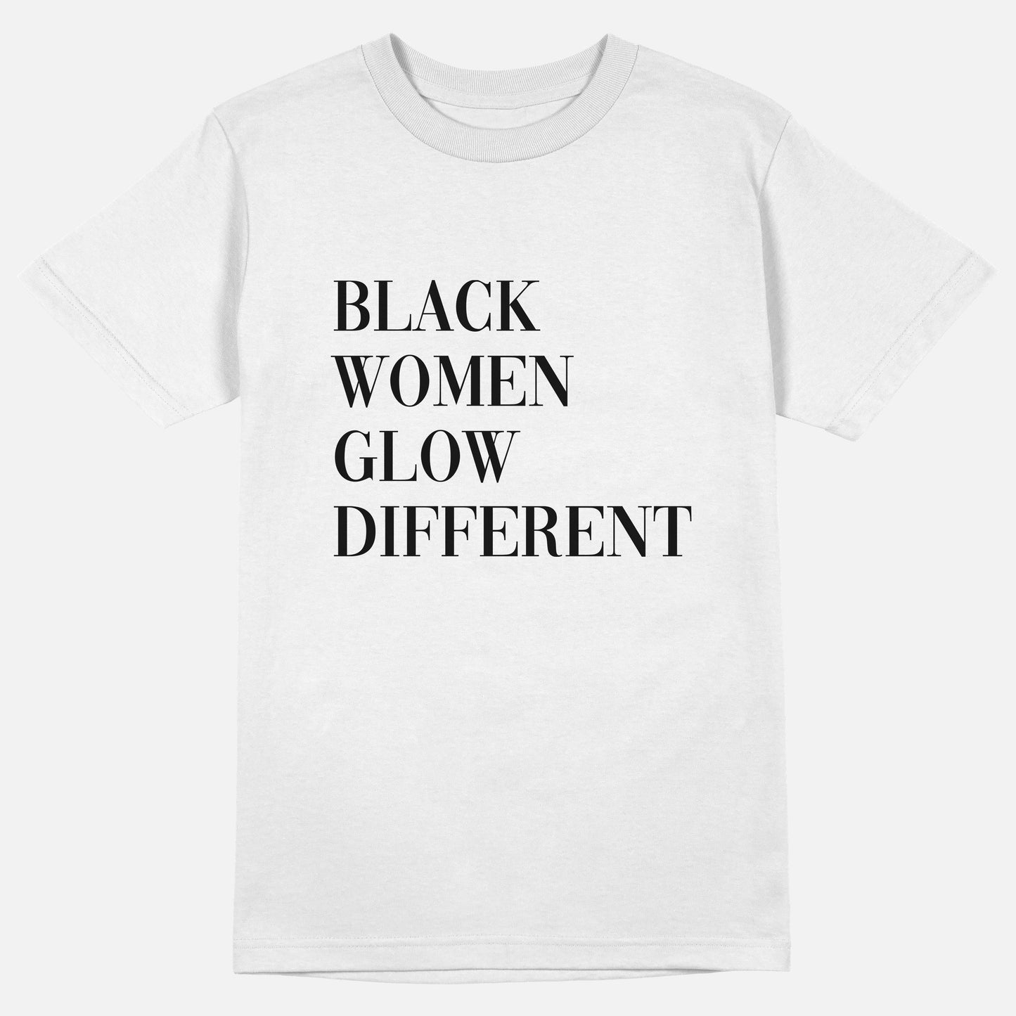 Black Women Glow Different | Tee