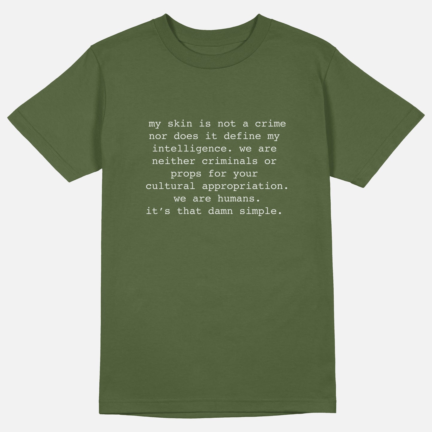 My Skin Is Not A Crime | Tee