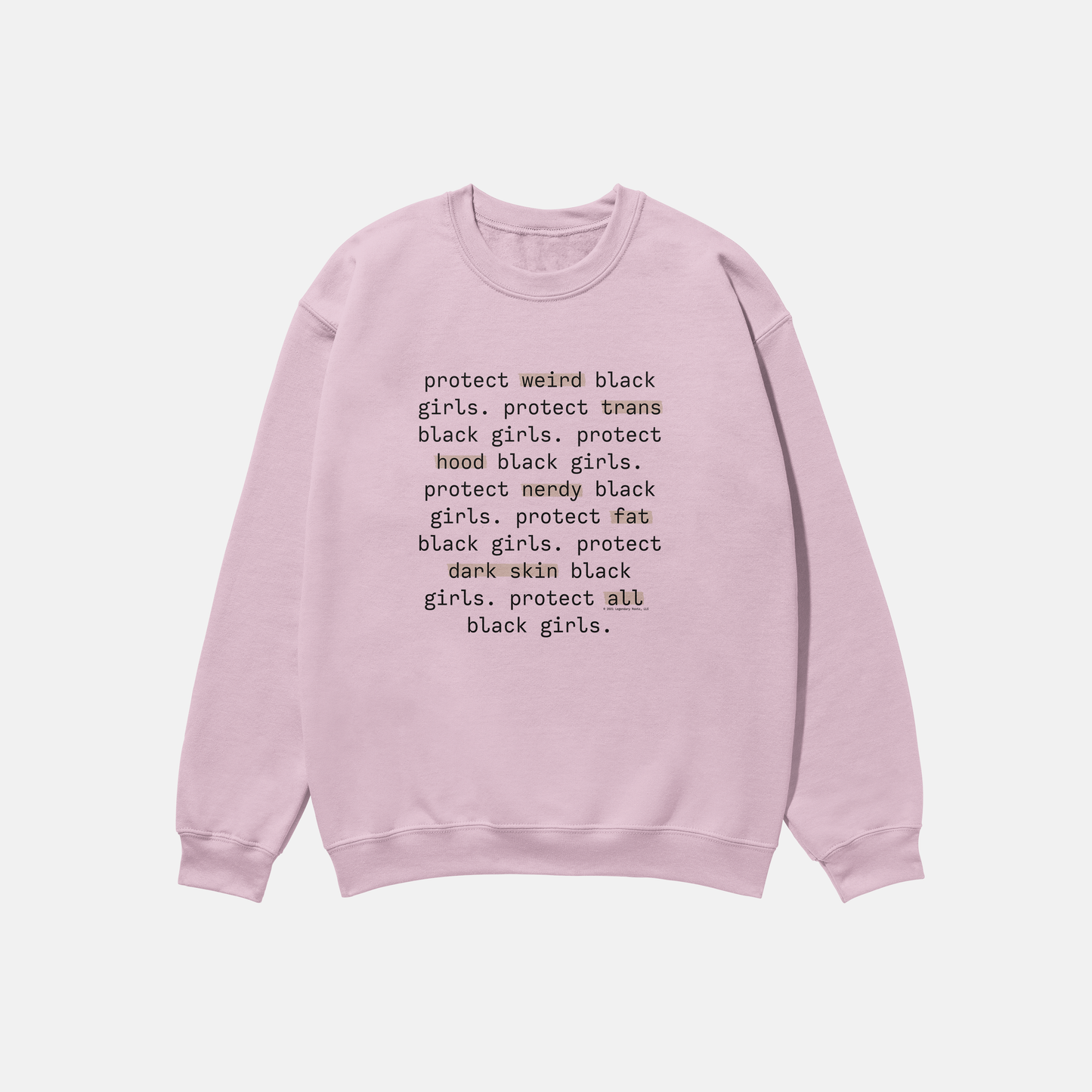 Protect All Black Girls Crewneck