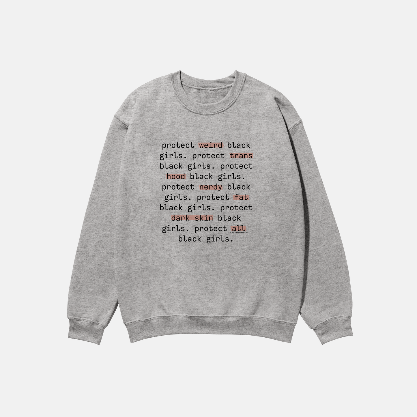 Protect All Black Girls Crewneck
