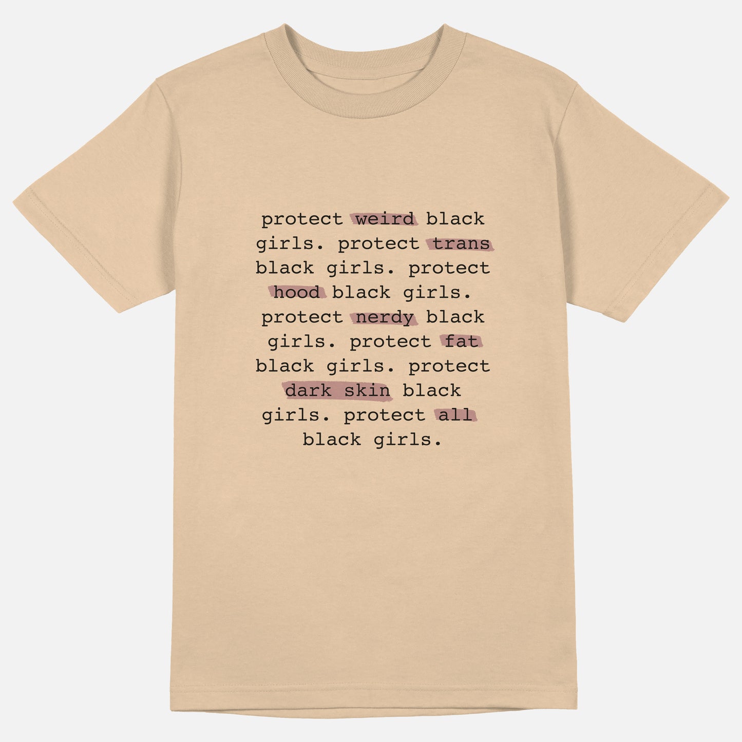 Protect All Black Girls  | Tee