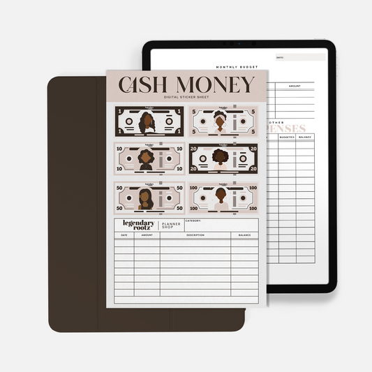 Cash Money | Digital Sticker Pack