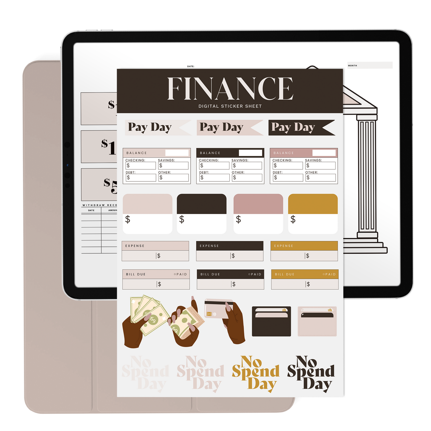 Finance | Digital Sticker Pack