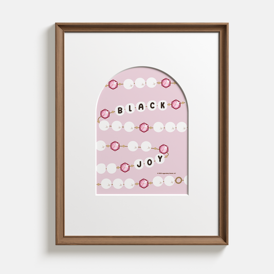 Black Joy | Matte Art Print