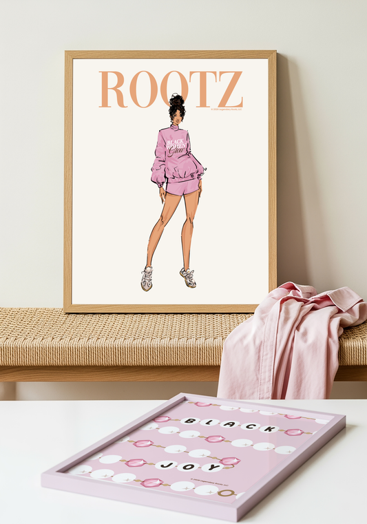 Rootz Stone | Matte Art Print