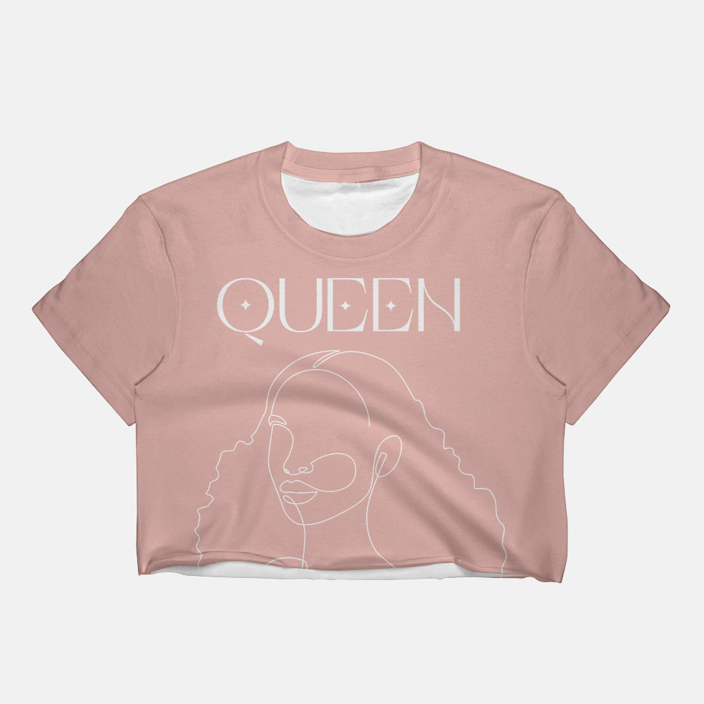 Queen | Crop Tee
