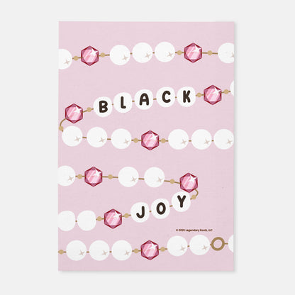 Black Joy | Matte Art Print