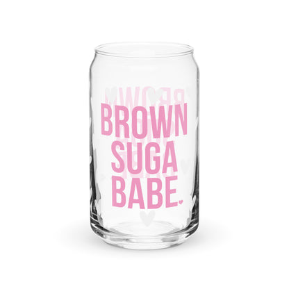 Brown Suga Babe | Glass Cup