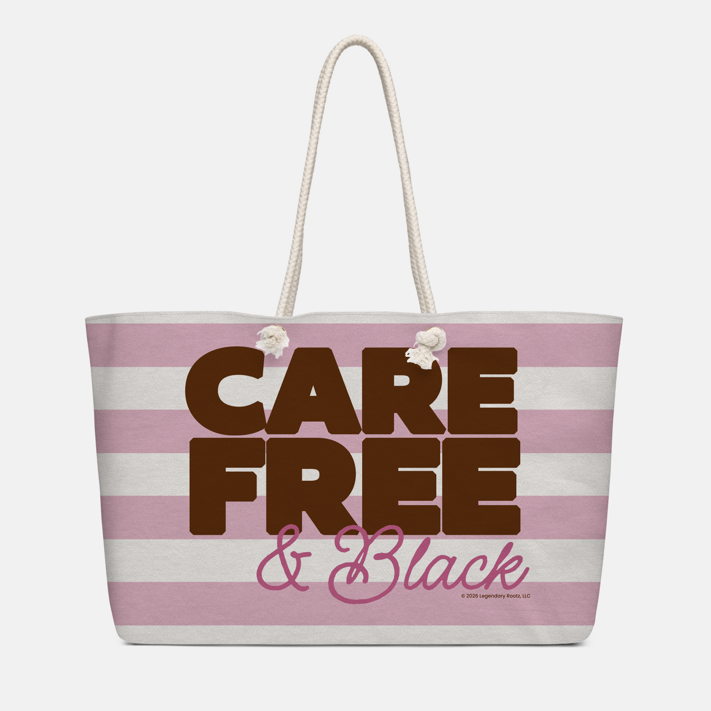 Carefree and Black | CarryAll Bag