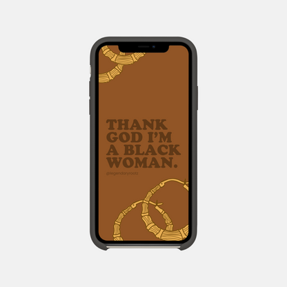 Thank God I'm A Black Woman | Wallpaper Pack