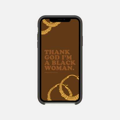 Thank God I'm A Black Woman | Wallpaper Pack