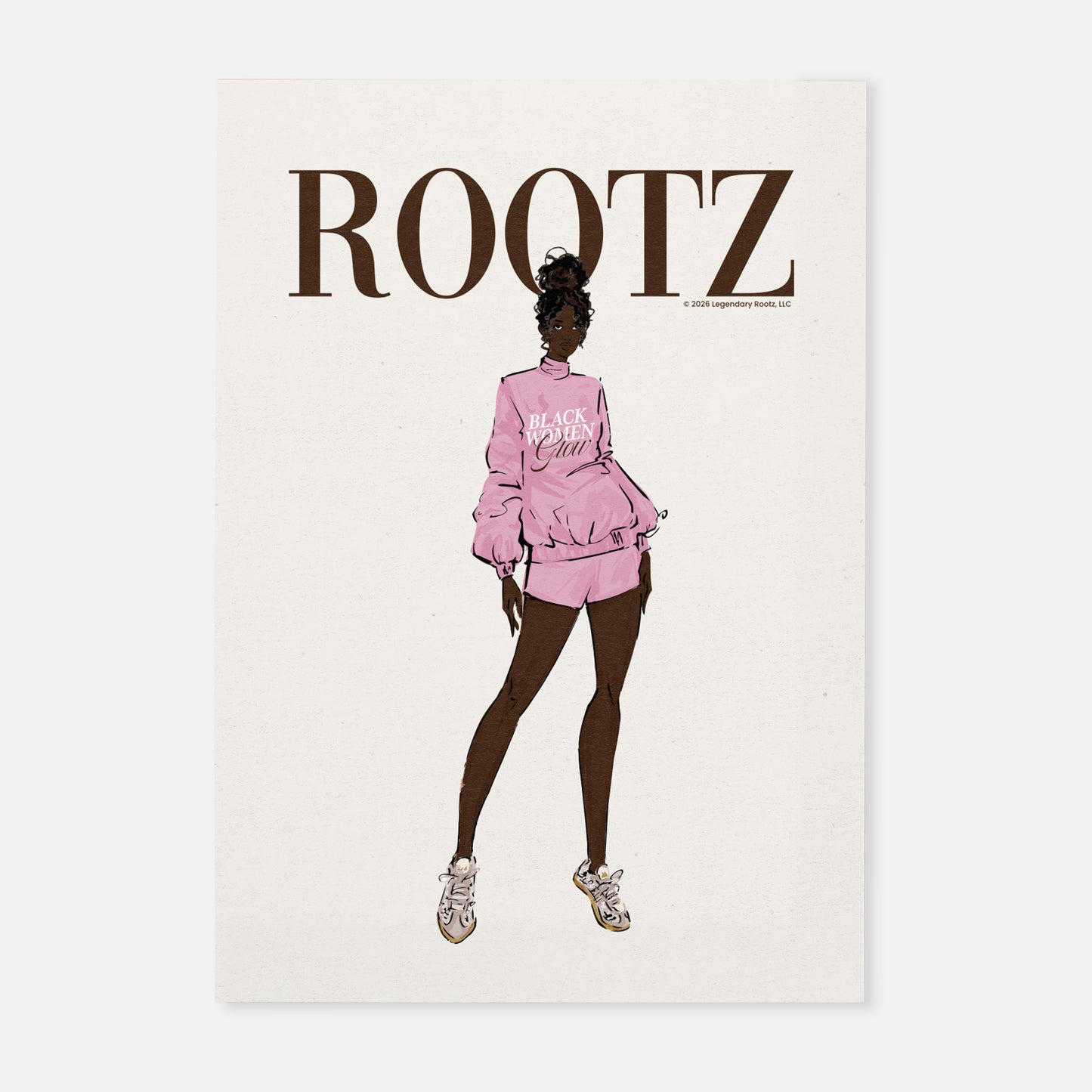 Rootz Brownie | Matte Art Print