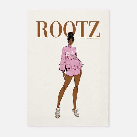 Rootz Caramel | Matte Art Print
