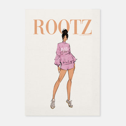 Rootz Stone | Matte Art Print