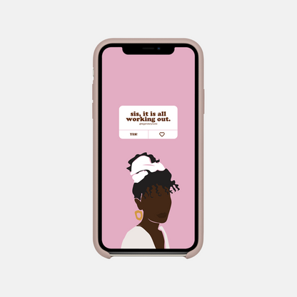 Sis It Is Working Out | Wallpaper Pack