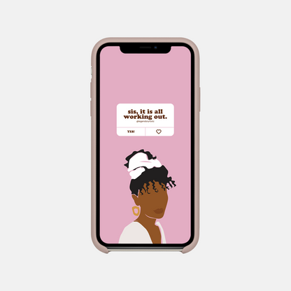 Sis It Is Working Out | Wallpaper Pack