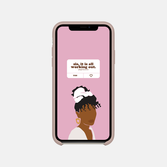 Sis It Is Working Out | Wallpaper Pack