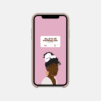 Sis It Is Working Out | Wallpaper Pack