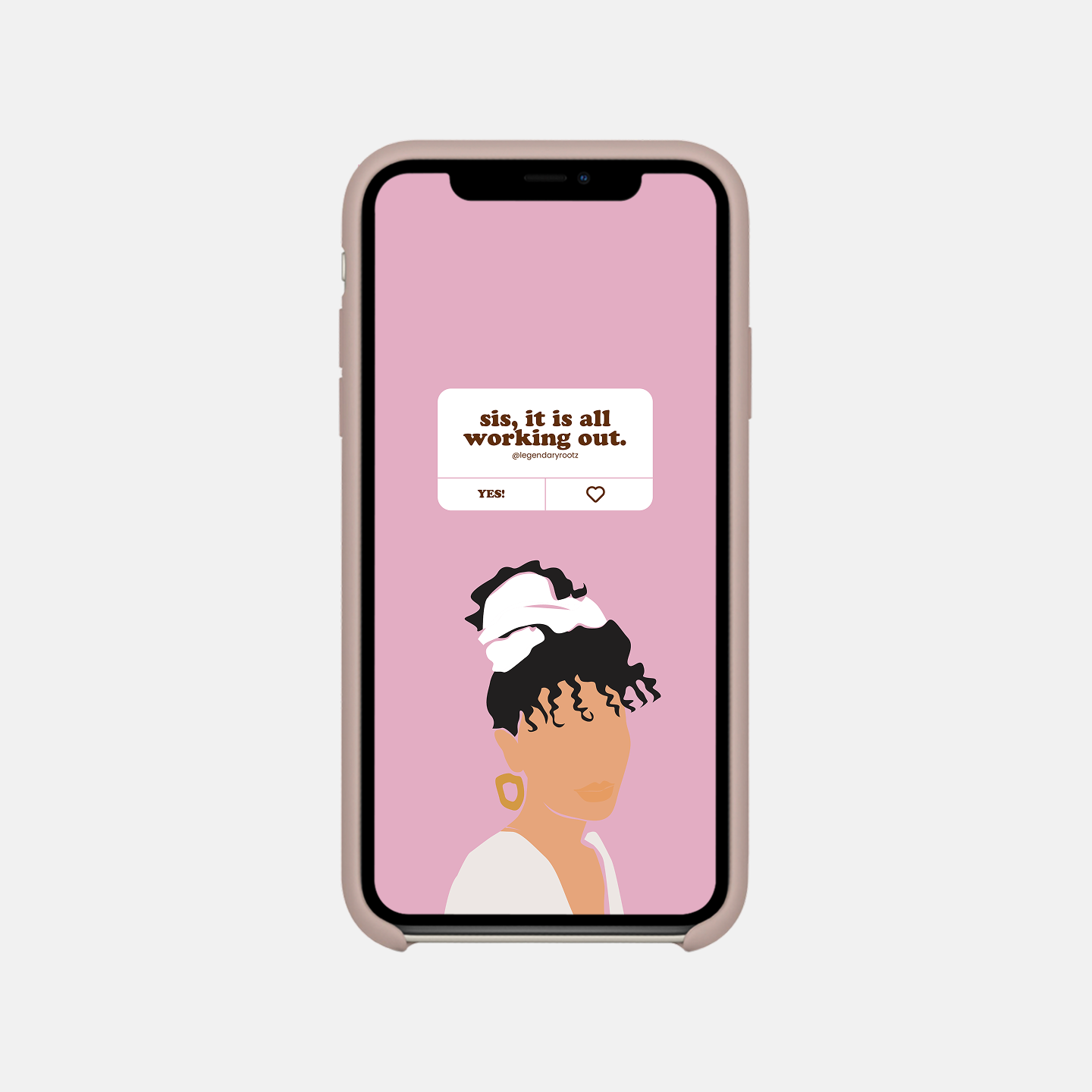 Sis It Is Working Out | Wallpaper Pack