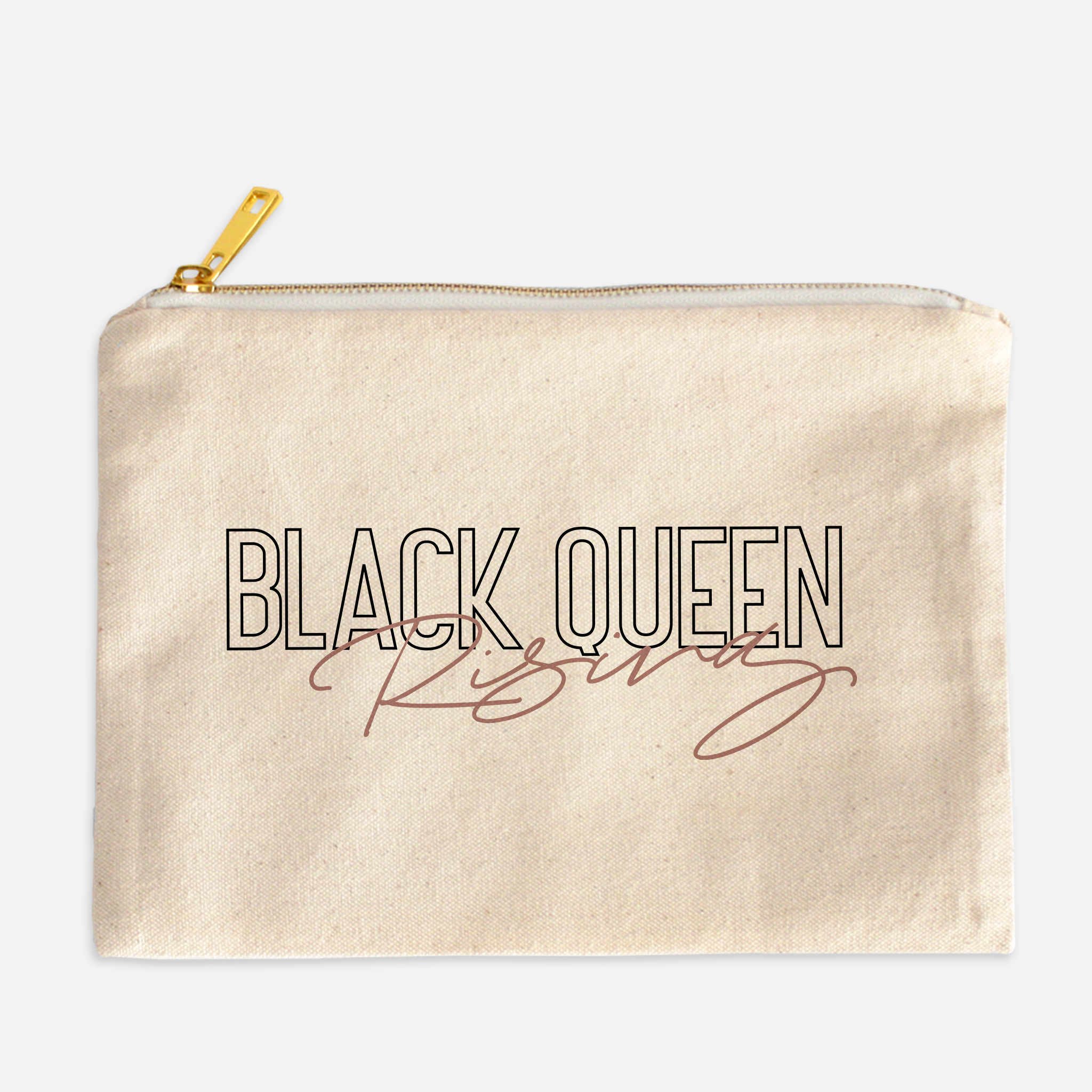 Black Queen Rising | Canvas Pouch