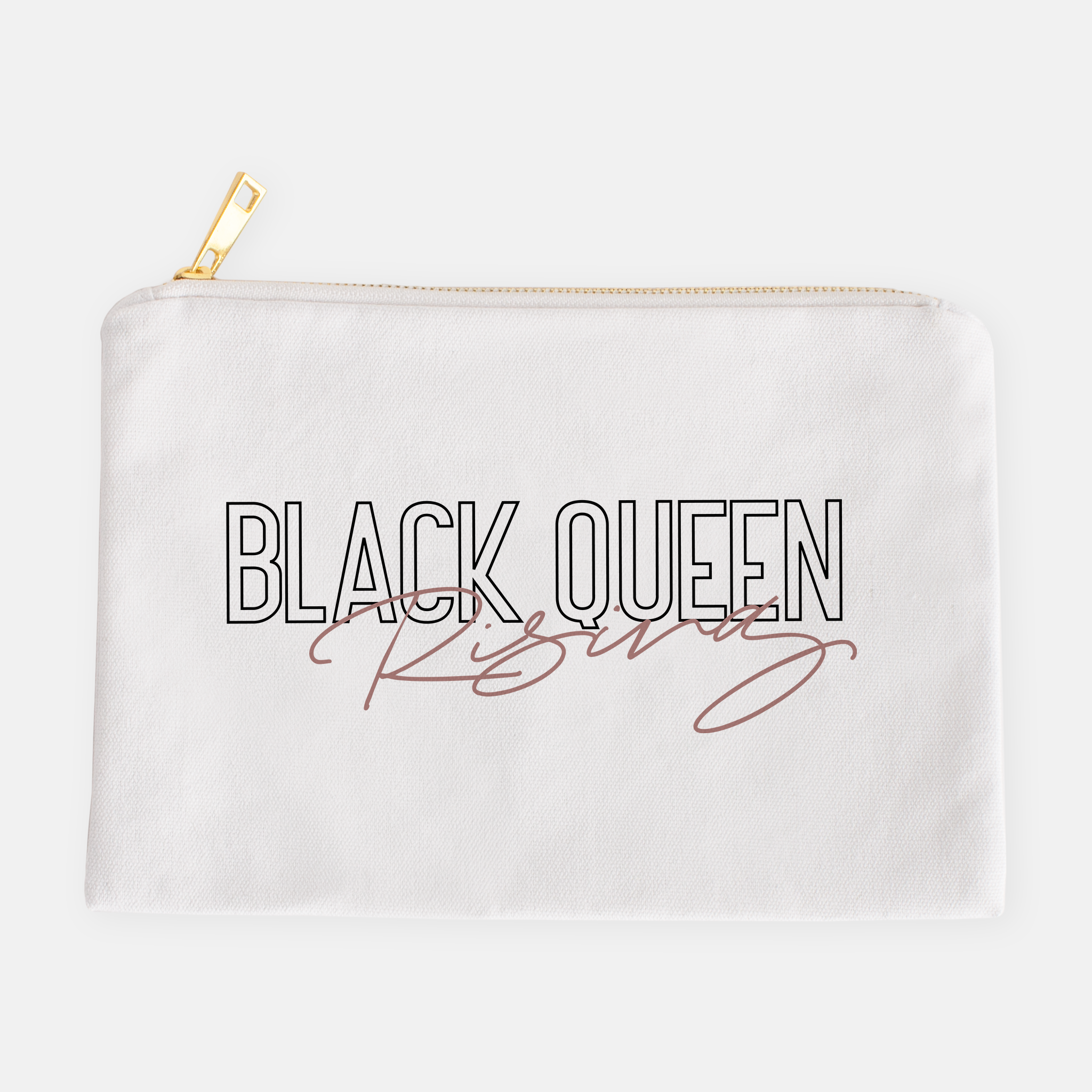 Black Queen Rising | Canvas Pouch