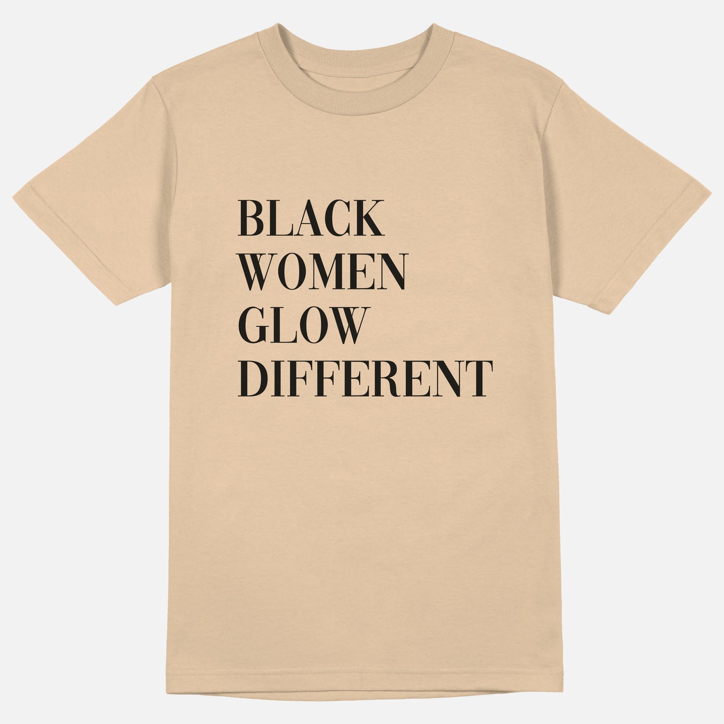 Black Women Glow Different  | Tee