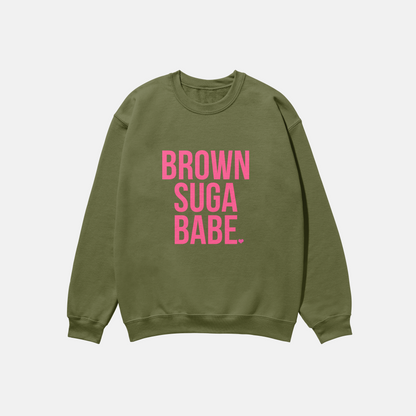 Brown Suga Babe | Crewneck