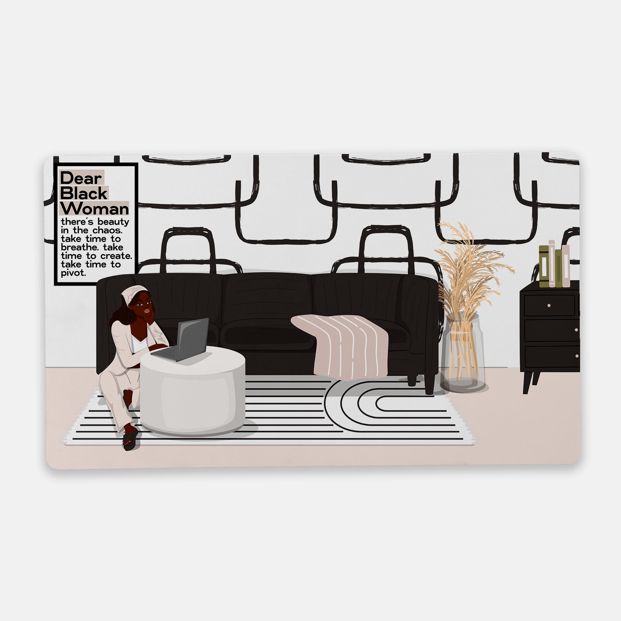 Nevaeh | Desk Mat