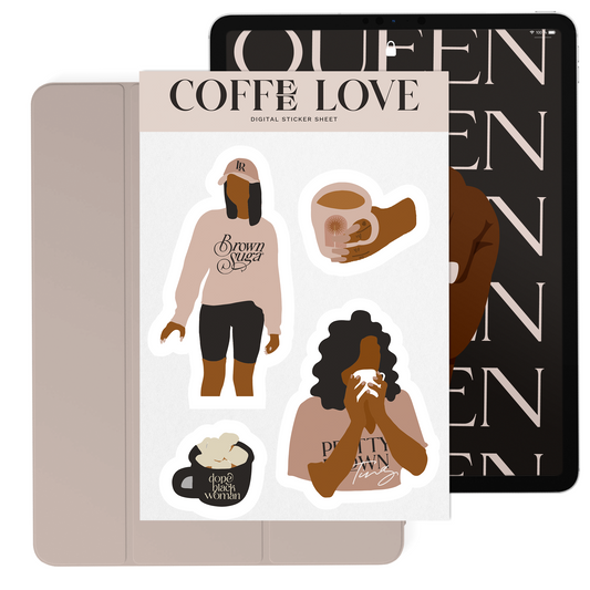 Coffee Love | Digital Sticker Pack