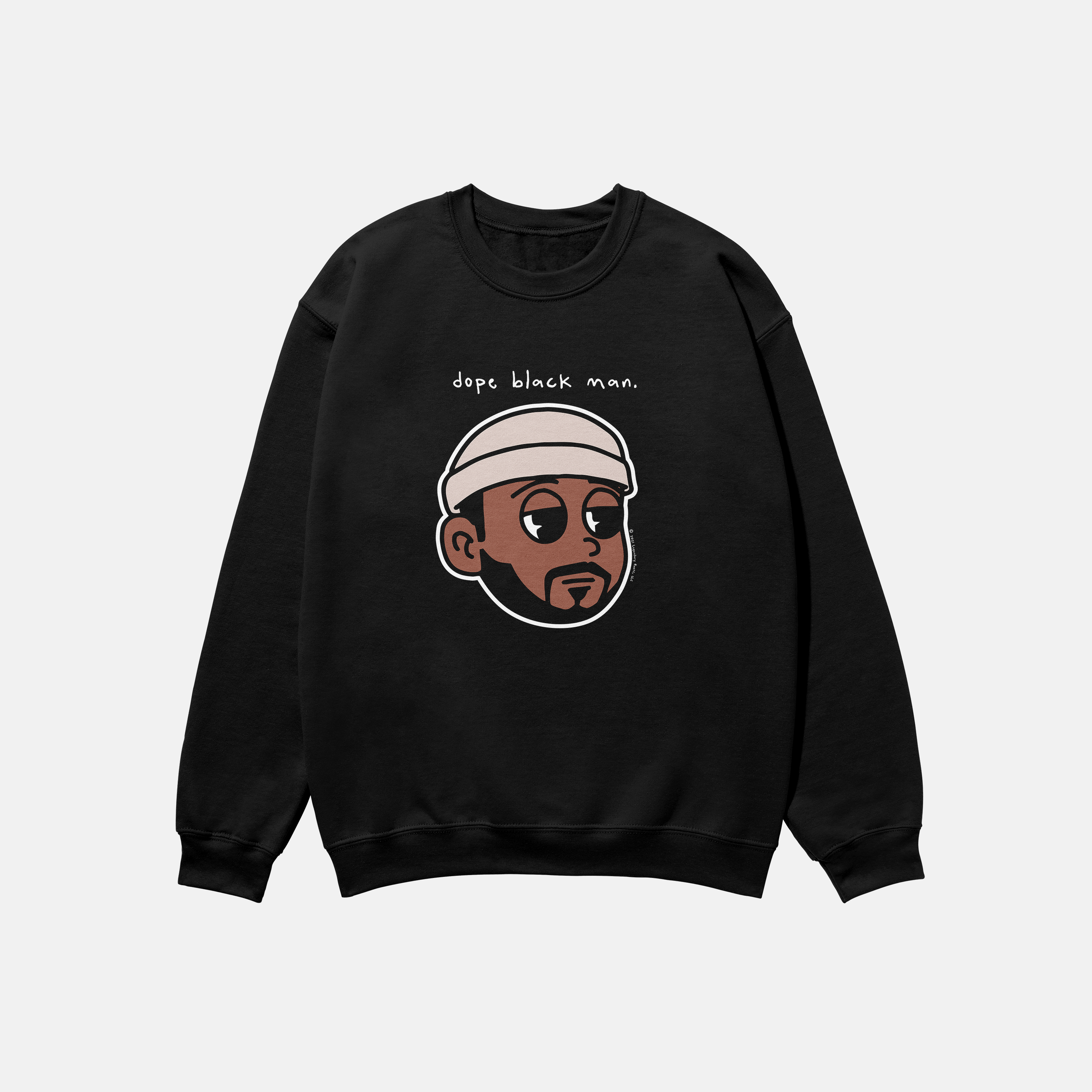 Dope Black Man Chocolate | Crewneck