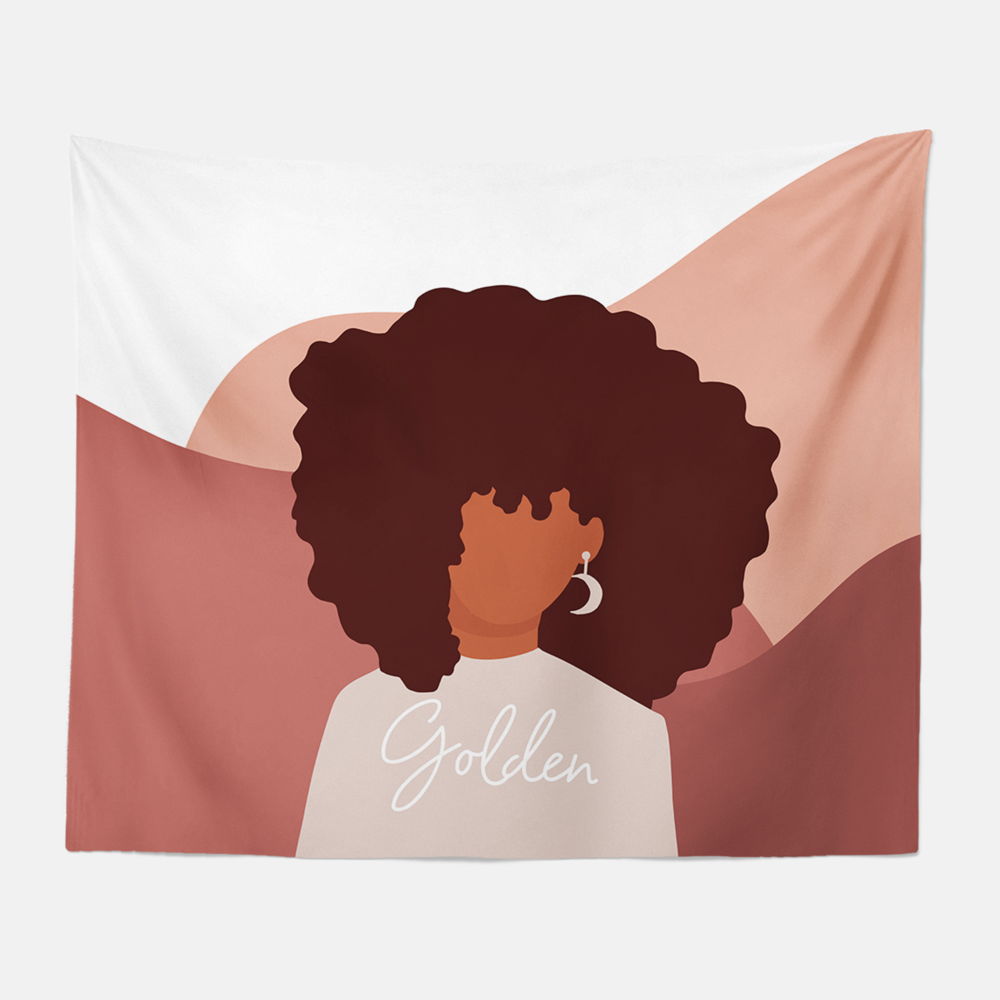Golden | Blush Tapestry