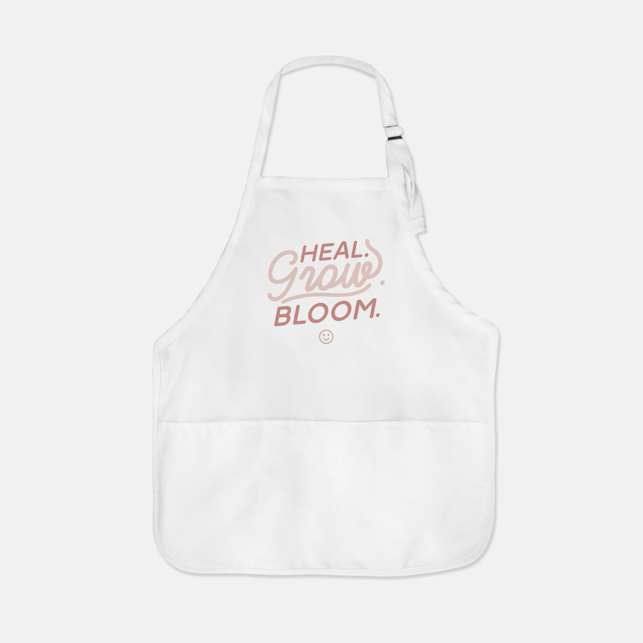 Heal. Grow. Bloom. | Apron