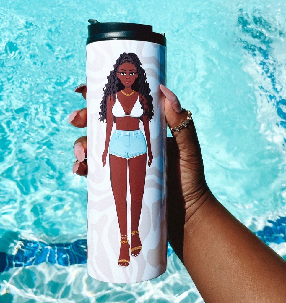 Sun Kissed Tiana | Tumbler
