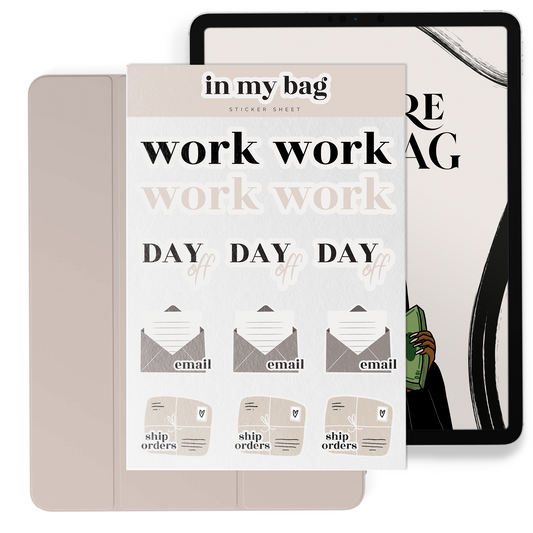 In My Bag | Digital Sticker Pack