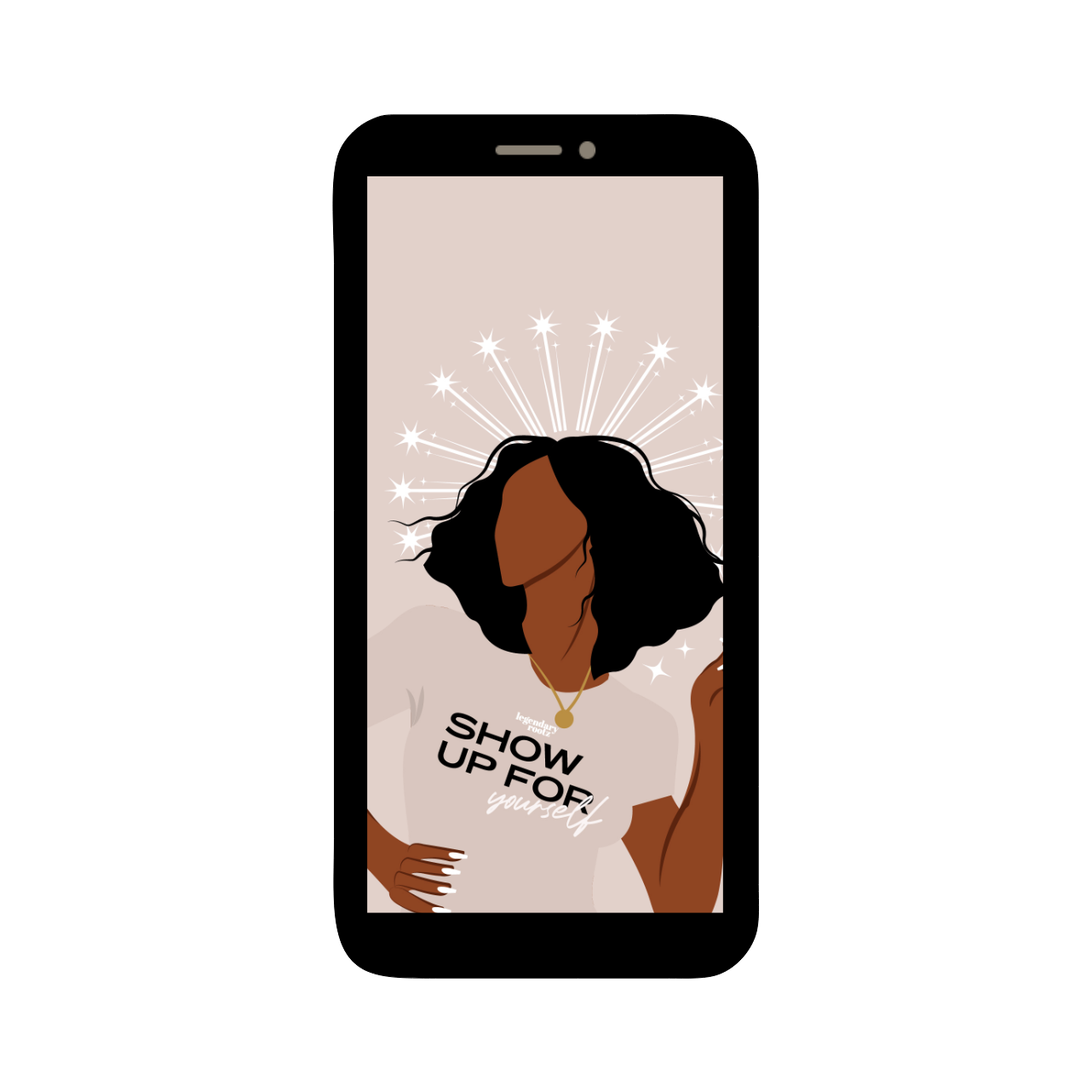 Show Up For Yourself | Wallpaper Pack - Legendary Rootz