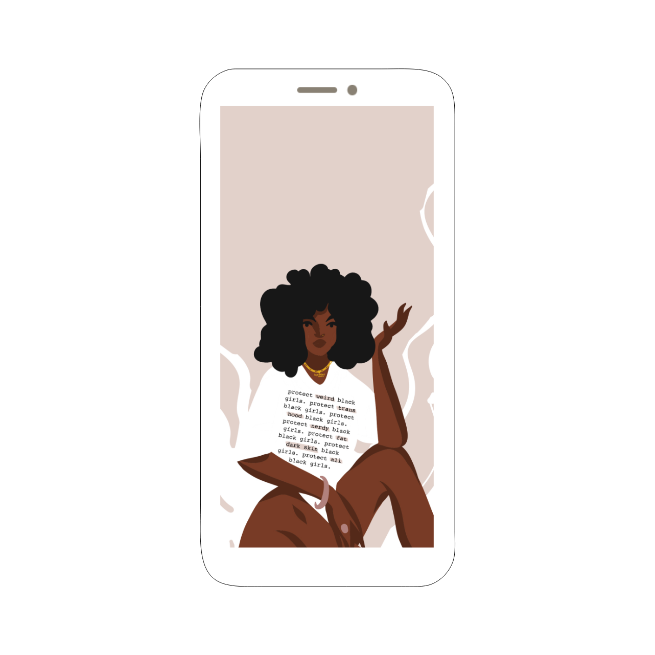 Protect All Black Girls | Wallpaper Pack - Legendary Rootz