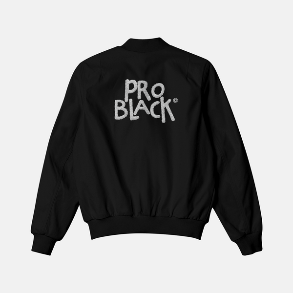 【PORTERNA】Rover Collar Bomber Jacket ProBlackBomberJacketBlack_gran