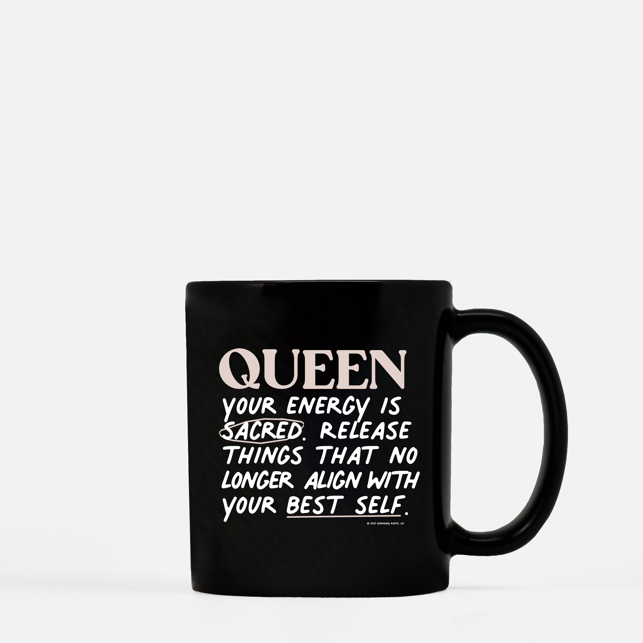 Queen Energy | Black Mug