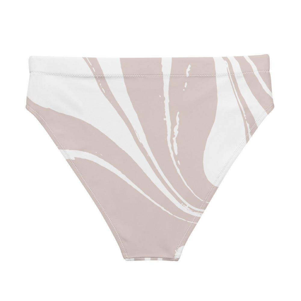Brown Suga Blush | High Waisted Bikini Bottom