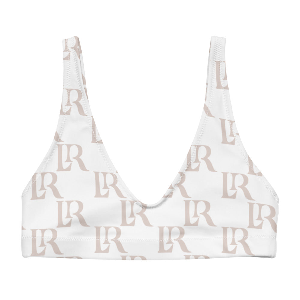LR© White | High Waisted Bikini Top