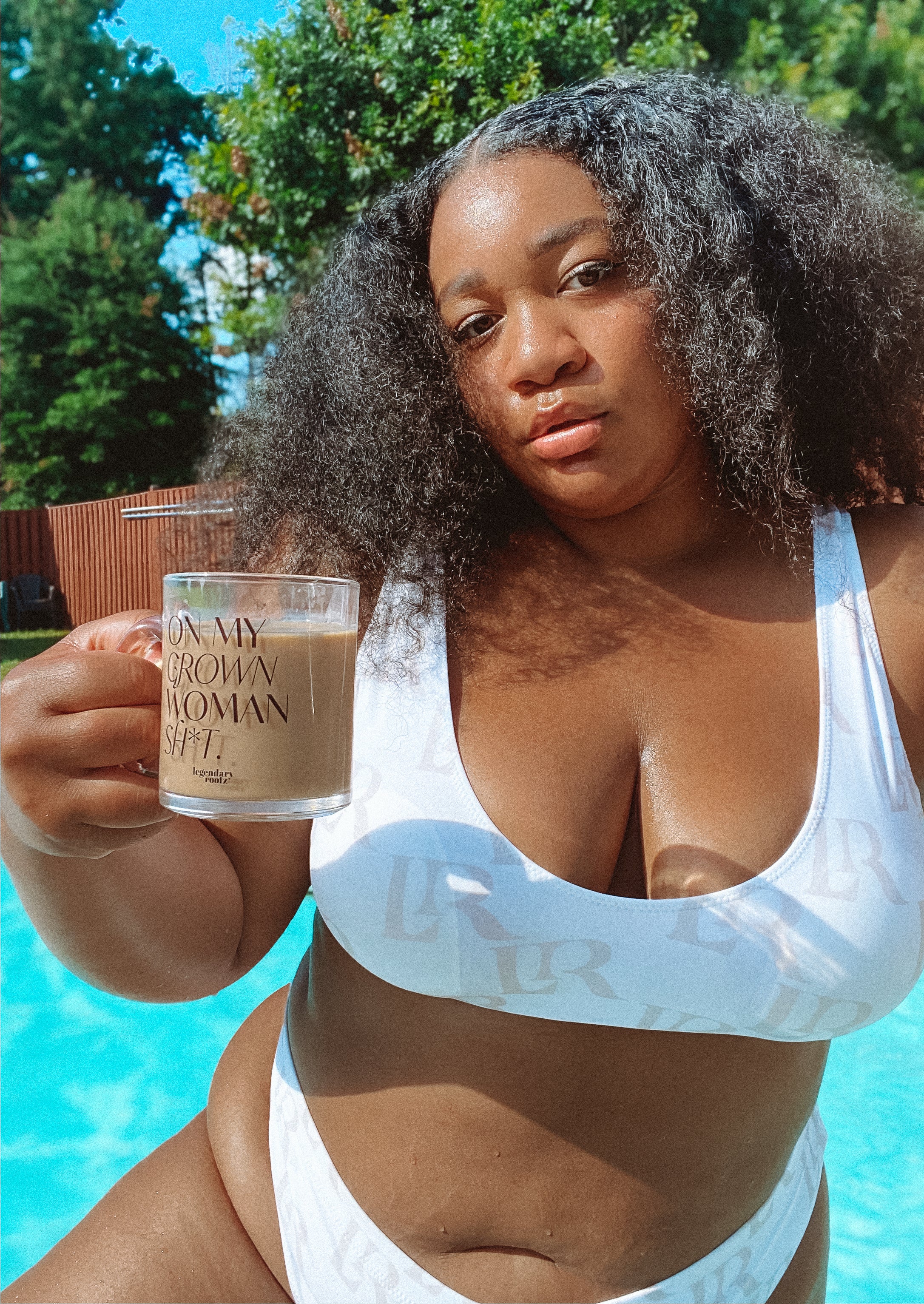LR© White | High Waisted Bikini