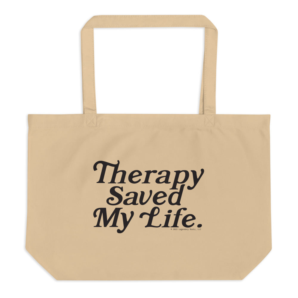 Therapy Saved My Life  | Tote Bag